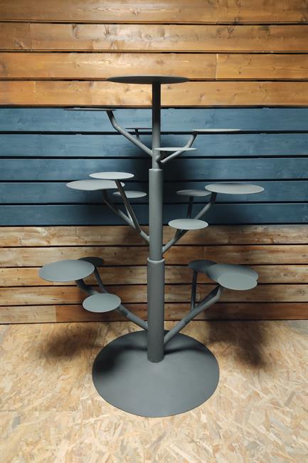 étagère acier, arbre étagère acier,  mobilier sur mesure metz